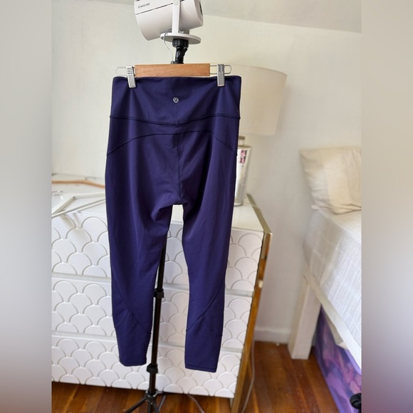 Lululemon Athletica Rich Purple Leggings - Picture 2 of 5